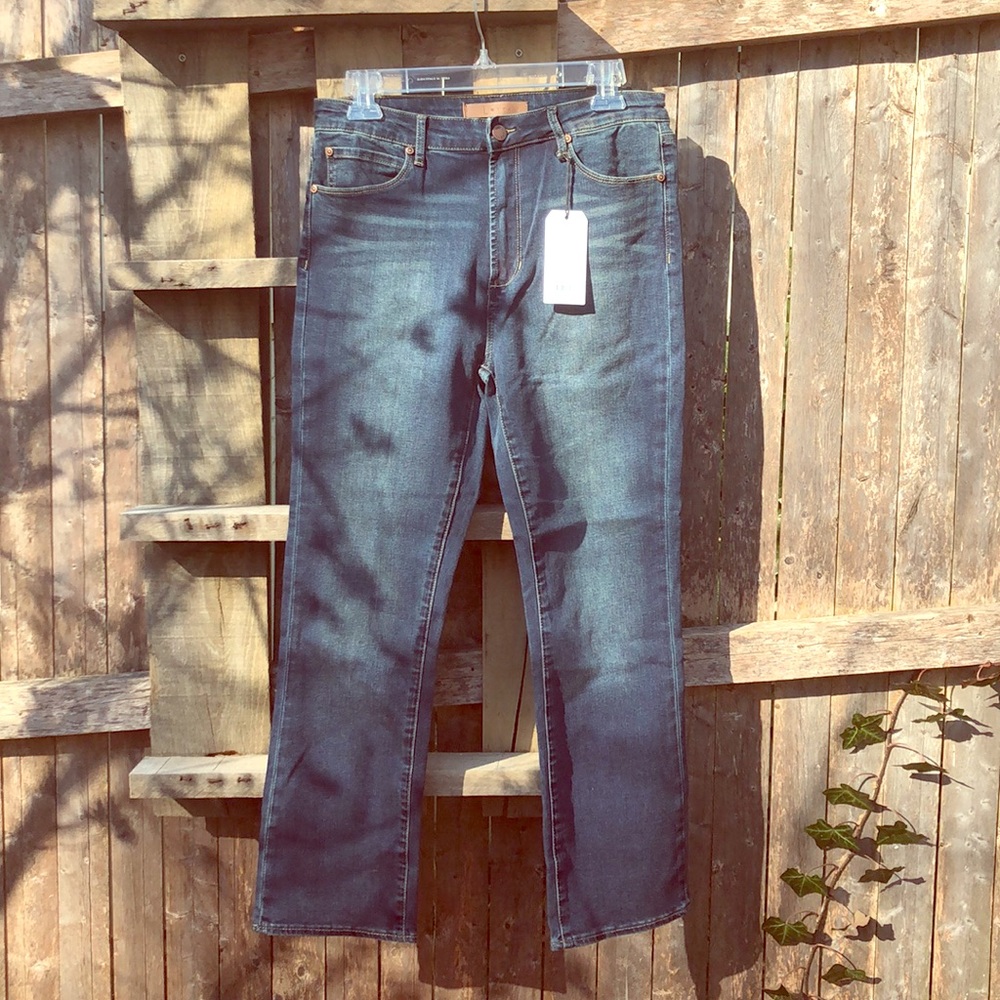 Leith high-rise crop flare jeans - Picture 3 of 8